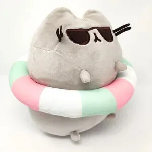 Pusheen sunglasses cool cat NWT Pusheen the cat with glasses Plush Keychain | Mercari main image 4